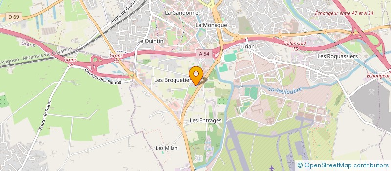 localisation de l'entreprise BARDARO CARRELAGES à SALON-DE-PROVENCE