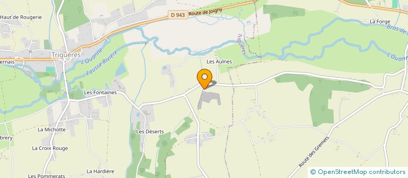 localisation de l'entreprise BARDAT à TRIGUERES