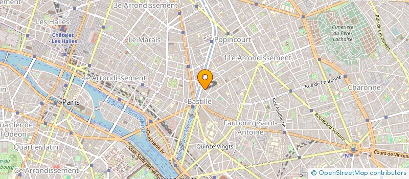 localisation de l'entreprise BARDAVAL  PARIS