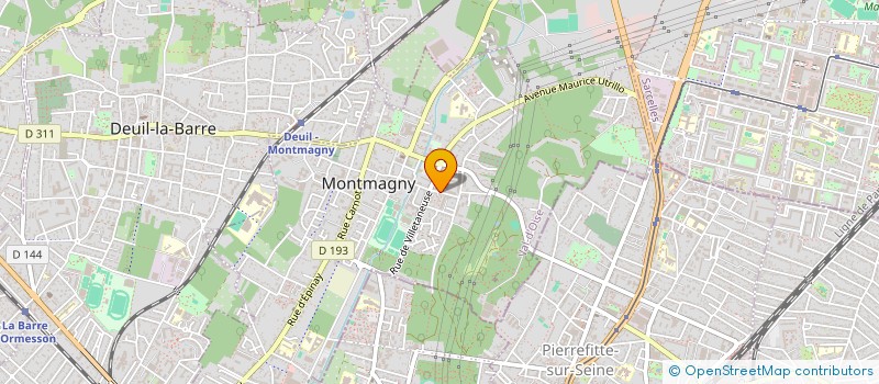 localisation de l'entreprise BARDE  MONTMAGNY