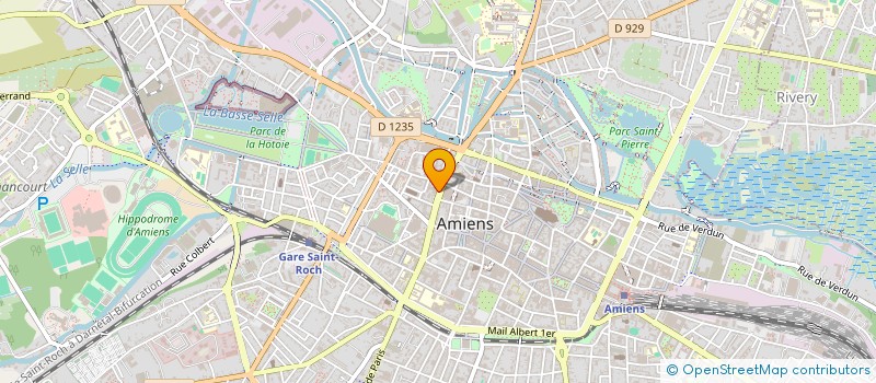 localisation de l'entreprise BARDEBENE D'AMIENS  AMIENS