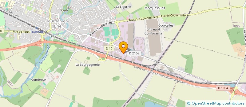 localisation de l'entreprise BARDECO à TOURNAN-EN-BRIE