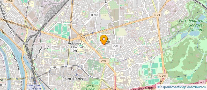 localisation de l'entreprise BARDECO à SAINT-DENIS