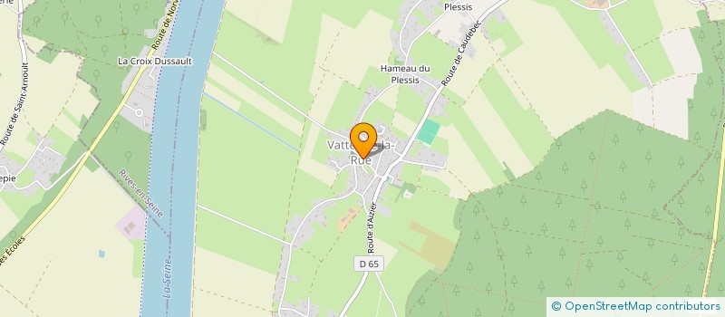 localisation de l'entreprise BARDEL à VATTEVILLE-LA-RUE