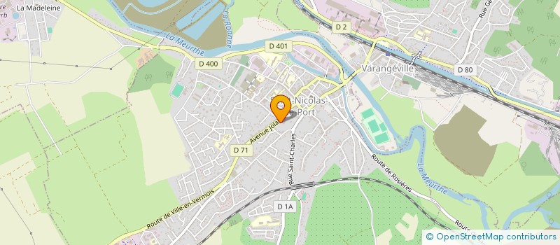 localisation de l'entreprise BARDEN  SAINT-NICOLAS-DE-PORT