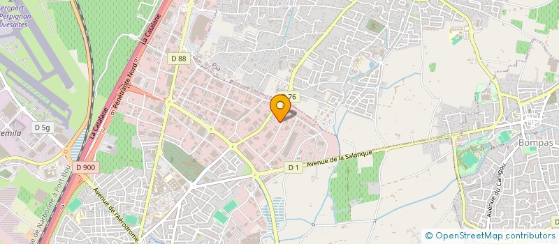 localisation de l'entreprise BARDES à PERPIGNAN