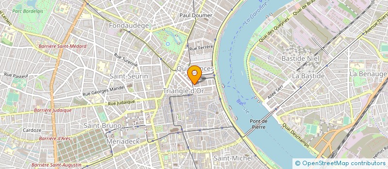 localisation de l'entreprise BARDET & ASSOCIES  BORDEAUX