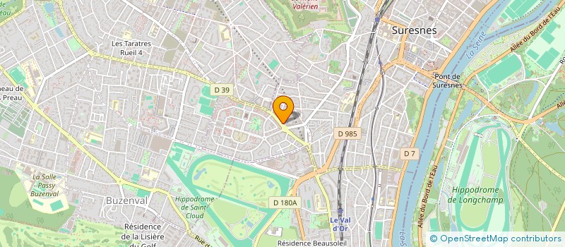 localisation de l'entreprise BARDEUR à SURESNES