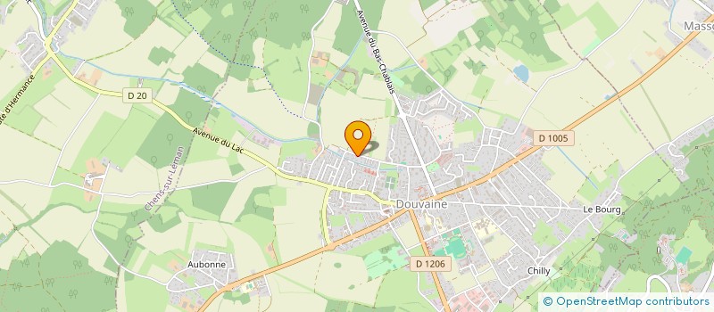 localisation de l'entreprise BARDHI  DOUVAINE