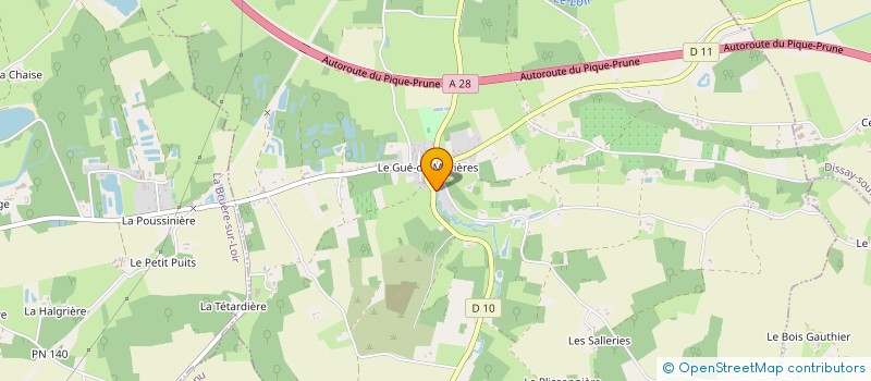 localisation de l'entreprise BARDHUP  NOGENT-SUR-LOIR