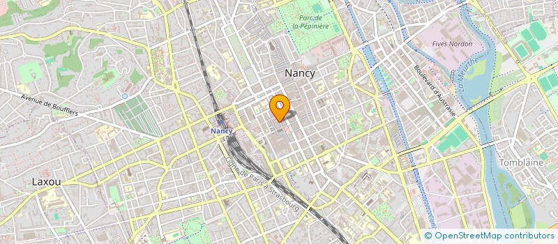 localisation de l'entreprise BARDI & CO à NANCY