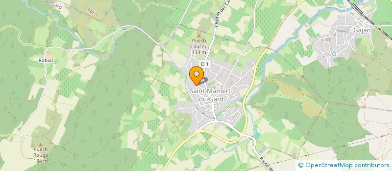 localisation de l'entreprise BARDI IMMOBILIER  SAINT-MAMERT-DU-GARD