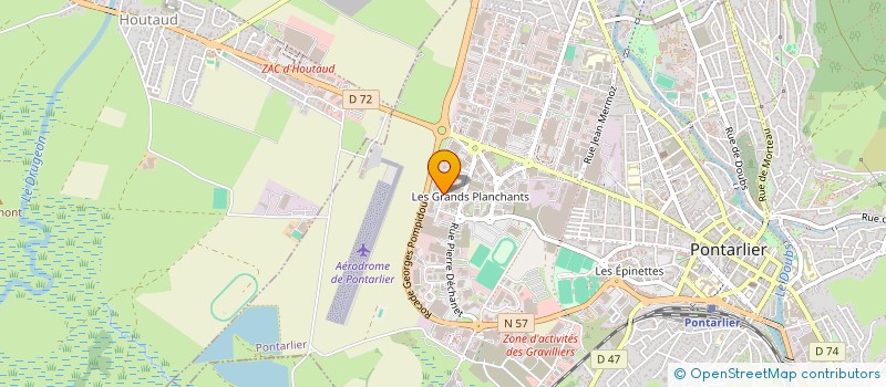 localisation de l'entreprise BARDI PONTARLIER à PONTARLIER