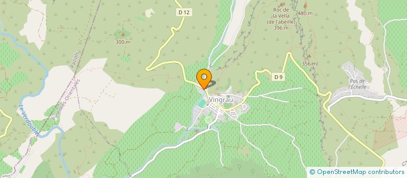 localisation de l'entreprise BARDIE  VINGRAU