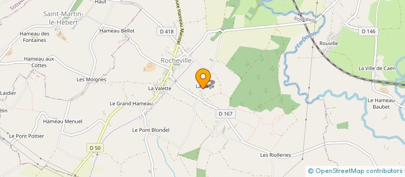 localisation de l'entreprise BARDIN-CANTREL  ROCHEVILLE