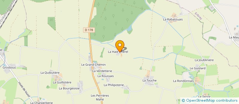 localisation de l'entreprise BARDIN MARECHALERIE  MOISDON-LA-RIVIERE