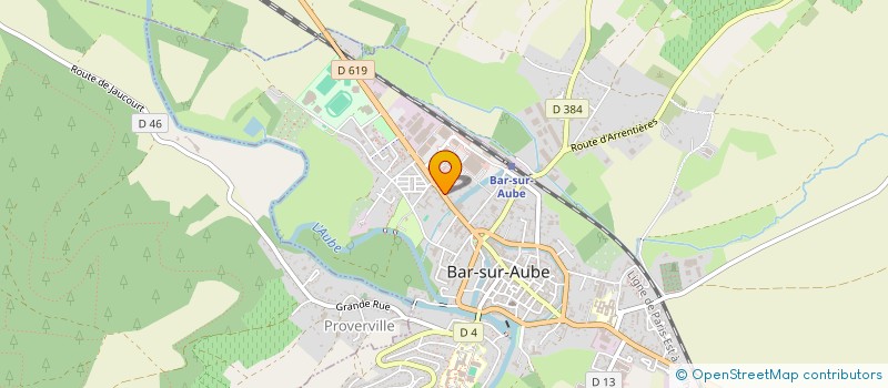 localisation de l'entreprise BARDIS à BAR-SUR-AUBE