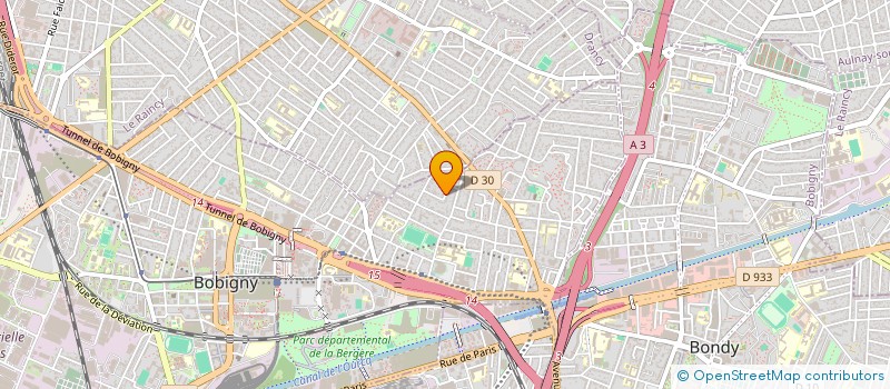 localisation de l'entreprise BARDISOL  BOBIGNY