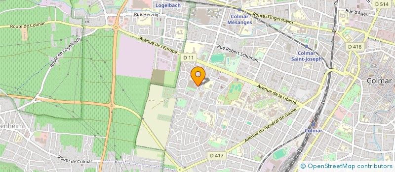 localisation de l'entreprise BARDISOL à COLMAR
