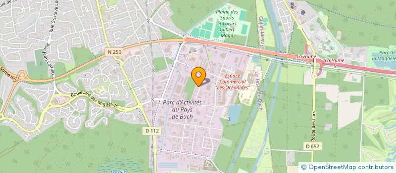 localisation de l'entreprise BARDO PAYSAGE à LA TESTE-DE-BUCH