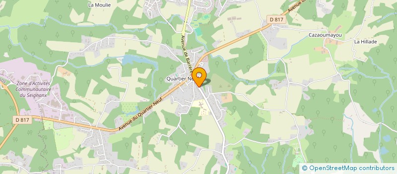 localisation de l'entreprise BARDOLINO  SAINT-MARTIN-DE-SEIGNANX