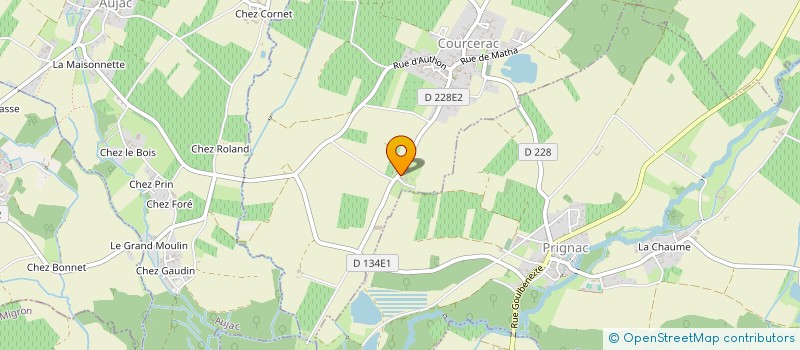 localisation de l'entreprise BARDON-GUERIMANS  THORS