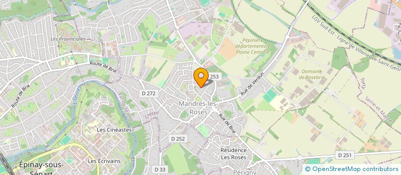 localisation de l'entreprise BARDOT  MANDRES-LES-ROSES