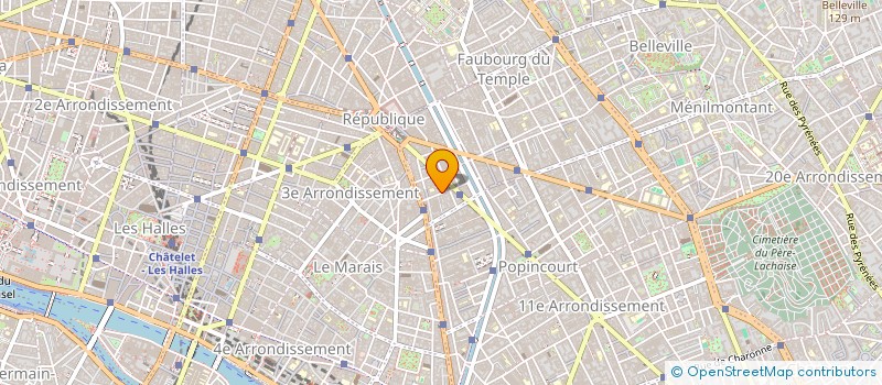 localisation de l'entreprise BARDOT-CRUSSOL  PARIS