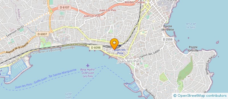 localisation de l'entreprise BARDOT PRIMEUR à ANTIBES