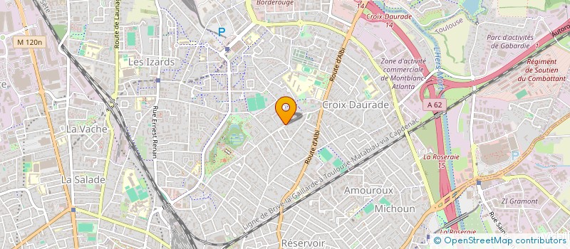 localisation de l'entreprise BARDOU ET FRANCHI à TOULOUSE
