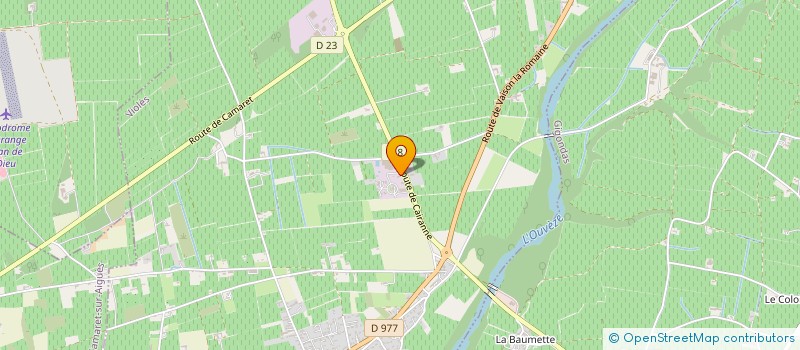 localisation de l'entreprise BARDOU ET MAGERE  VIOLES