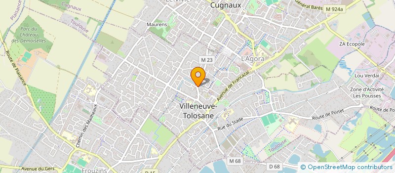 localisation de l'entreprise BARDOUL à VILLENEUVE-TOLOSANE