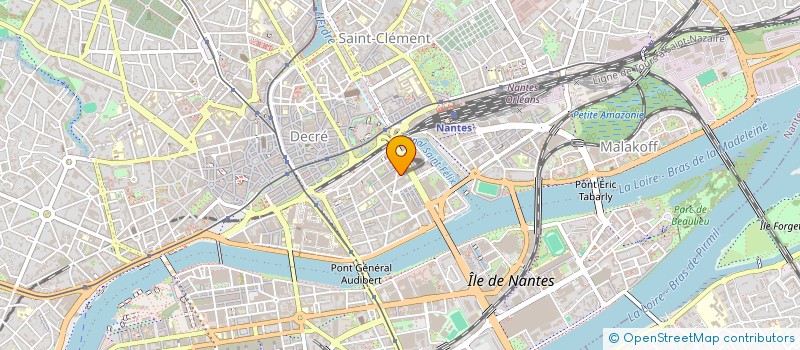 localisation de l'entreprise BARDS à NANTES