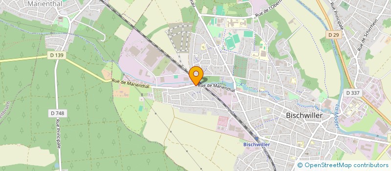 localisation de l'entreprise BARDUSCH à BISCHWILLER