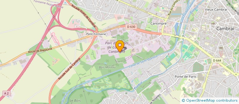 localisation de l'entreprise BARDUSCH FRANCE à FONTAINE-NOTRE-DAME