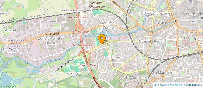 localisation de l'entreprise BARDWULF  RENNES