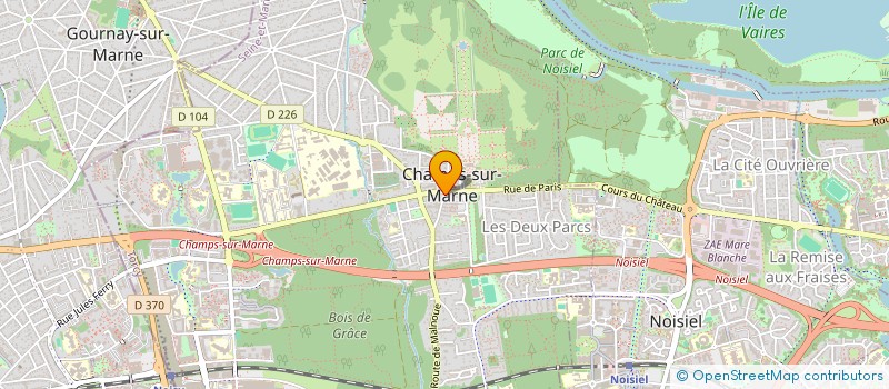 localisation de l'entreprise BARDY  CHAMPS-SUR-MARNE