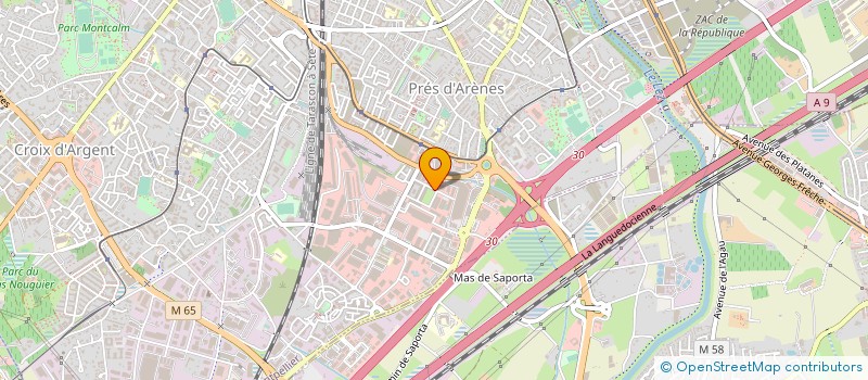 localisation de l'entreprise BARDY ET ASS à MONTPELLIER