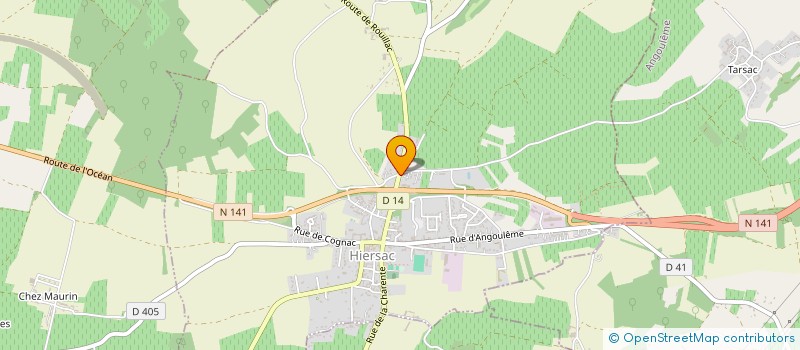 localisation de l'entreprise BARDY ET FILS à HIERSAC