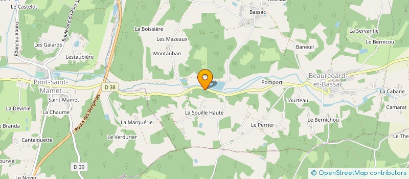 localisation de l'entreprise BARDY RENOV à SAINT-MARTIN-DES-COMBES
