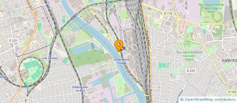 localisation de l'entreprise BAREFOOT STYLE à VILLENEUVE-SAINT-GEORGES