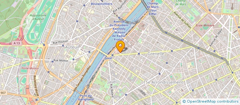 localisation de l'entreprise BAREK & CO  PARIS