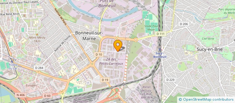 localisation de l'entreprise BAREL INVEST à BONNEUIL-SUR-MARNE