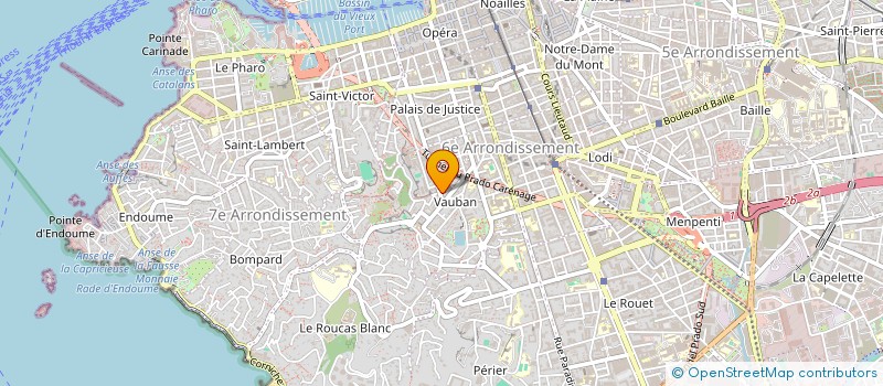 localisation de l'entreprise BARELLE SHOP à MARSEILLE