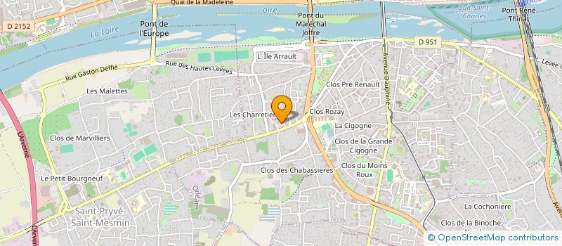 localisation de l'entreprise BAREMM  ORLEANS