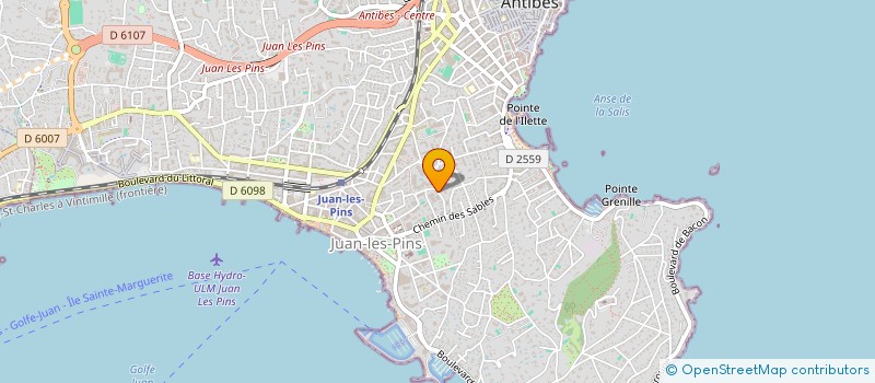 localisation de l'entreprise BARENPERCHE à ANTIBES