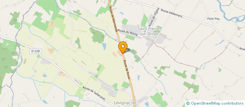 localisation de l'entreprise BARES  LEVIGNAC-DE-GUYENNE