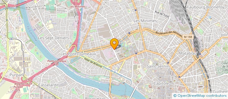 localisation de l'entreprise BARES ELEVAGE CANIN à TOULOUSE