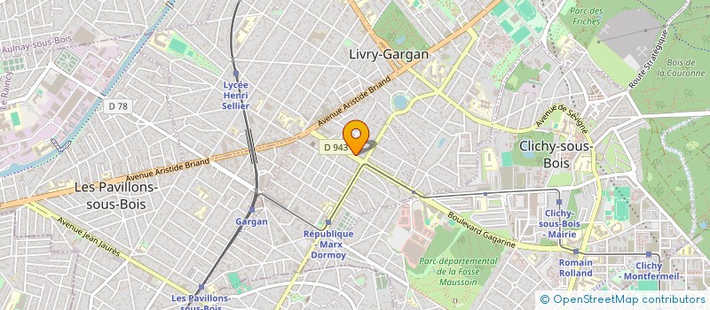 localisation de l'entreprise BARES SECURITE  AULNAY-SOUS-BOIS