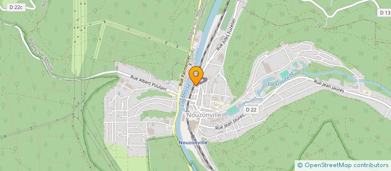 localisation de l'entreprise BARESTO à NOUZONVILLE